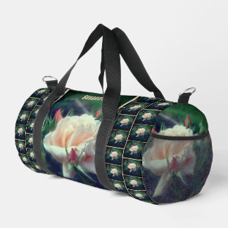 Sac De Sport Fleur Rose de Pêche douce Nature personnalisée