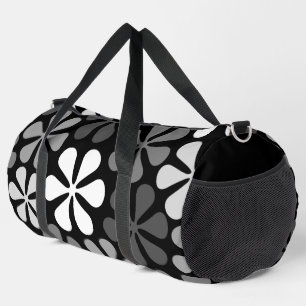 Sac De Sport Fleurs Abstraites monochromes