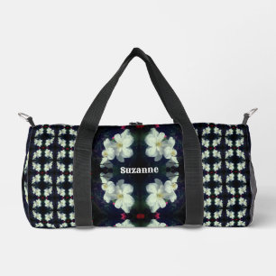 Sac De Sport Fleurs de clématite blanches motif personnalisé