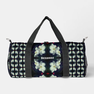 Sac De Sport Fleurs de clématite blanches motif personnalisé