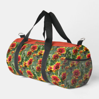 Sac De Sport Fleurs de marguerite colorées Motif de la nature P