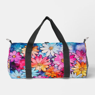 Sac De Sport Fleurs de marguerite mignonnes et colorées