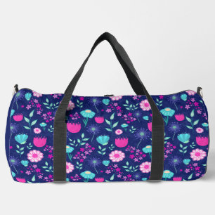 Sac De Sport Fleurs délicates et détails botaniques