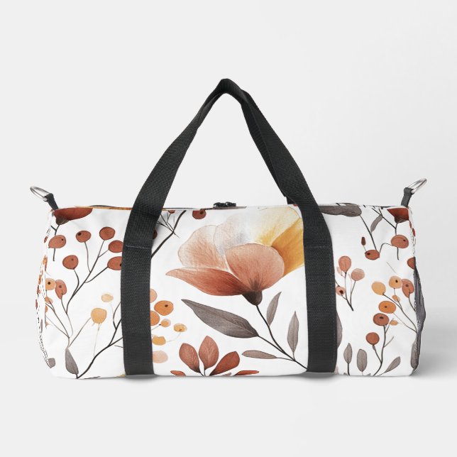 Sac De Sport Fleurs Floral Pattern Sublimation-95653 (Recto)