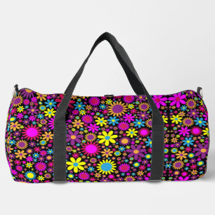 Sac De Sport Fleurs psychédéliques dynamiques en Bloom-67566