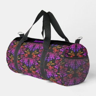 Sac De Sport Fleurs Rose tendues Motif personnalisé