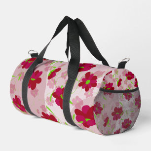 Sac De Sport Fleurs roses et rouges - Floral