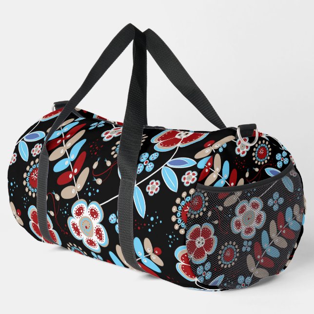 Sac De Sport Floral (Coin droit)