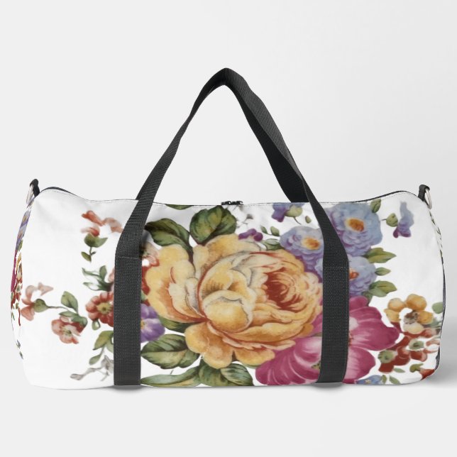 Sac De Sport Floral Fantasy  (Recto)