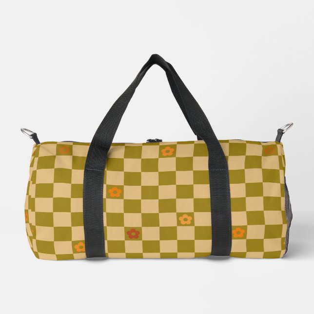 Sac De Sport Flowe Checkered Pattern - No. 02 (Recto)