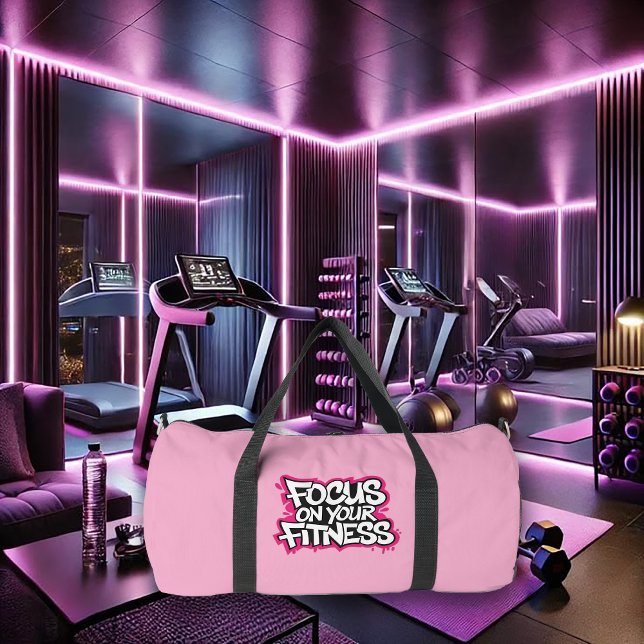 Sac De Sport Focus on Your Fitness Gym Gear (Créateur téléchargé)