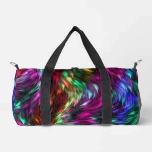 Sac De Sport Fond de fourrure coloré abstrait-24605