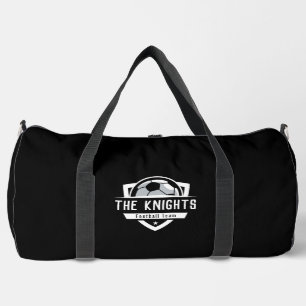 Sac De Sport Football Monochrome Noir Et Blanc