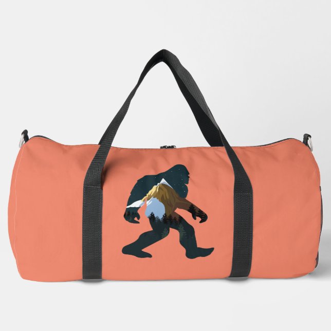 Sac De Sport Forêt de nuit Bigfoot (Recto)