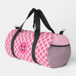 Sac De Sport Fraises roses, mignonnes filles customisées