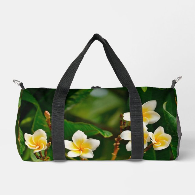 Sac De Sport Frangipani jaune (Recto)