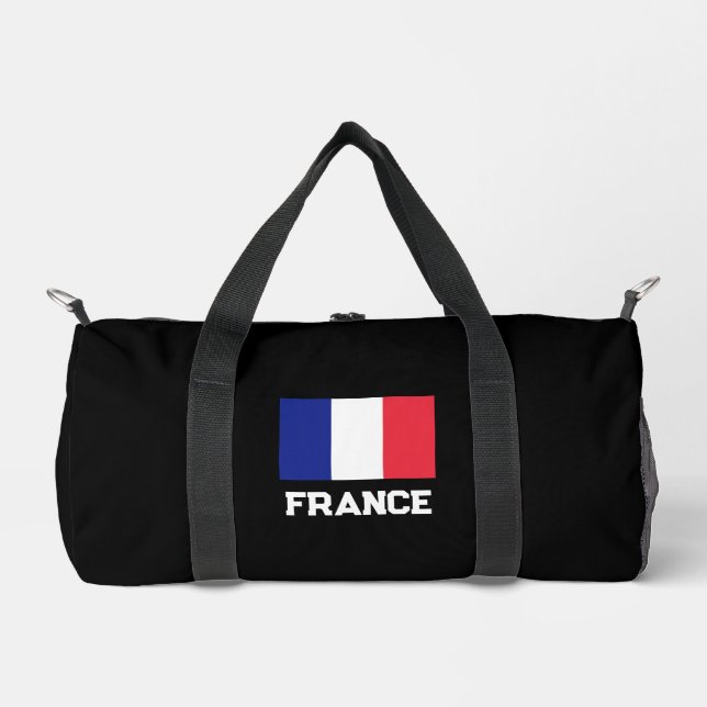 Sac De Sport French flag personalized (Recto)