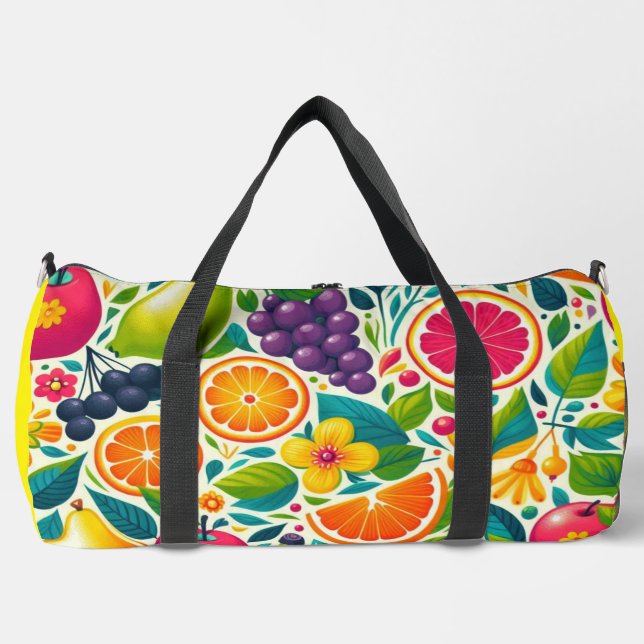 Sac De Sport Fruits colorés (Recto)