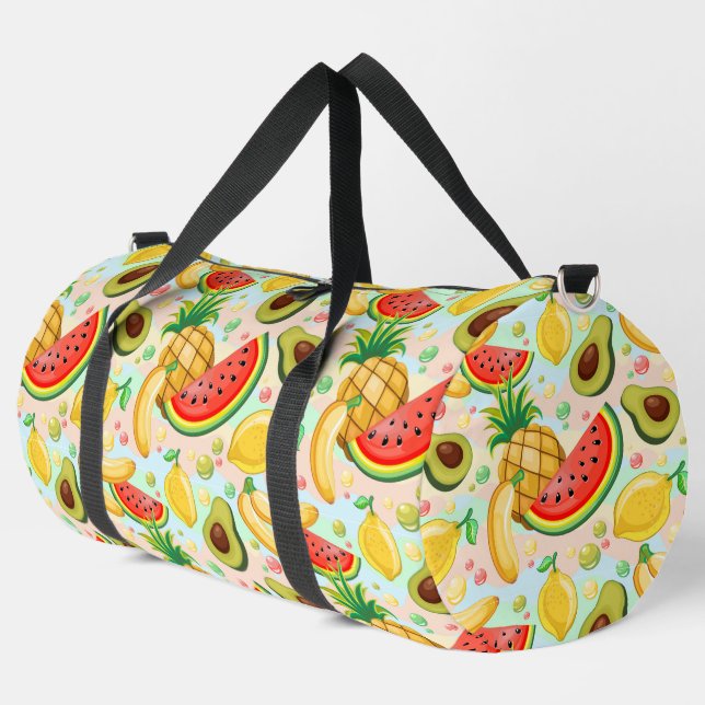 Sac De Sport Fruits d'été frais Motif (Coin gauche)