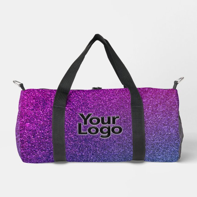 Sac De Sport Galaxy rose étincelante Parties scintillant Logo d (Recto)