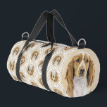 Sac De Sport Gallois Springer espagnol peinture de chien origin<br><div class="desc">Ce tableau plein de charme présente une mignonne galloise Springer Spaniel. Notre spécialité réside dans l'artisanat original basé sur la nature et les animaux. Que ce soit pour vous-même ou comme un cadeau réfléchi pour vos amis amateurs de chien, cette pièce promet d'apporter de la joie. Libérez votre créativité en...</div>
