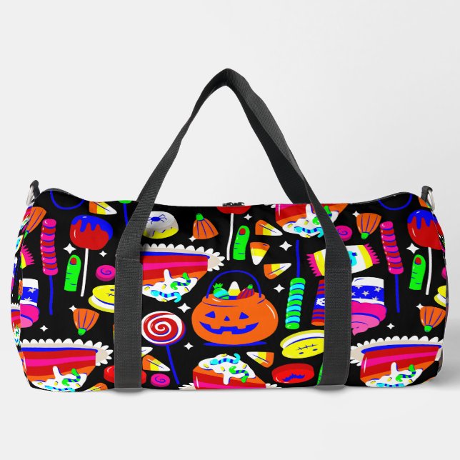 Sac De Sport gâteau de maïs à la gomme halloween (Recto)