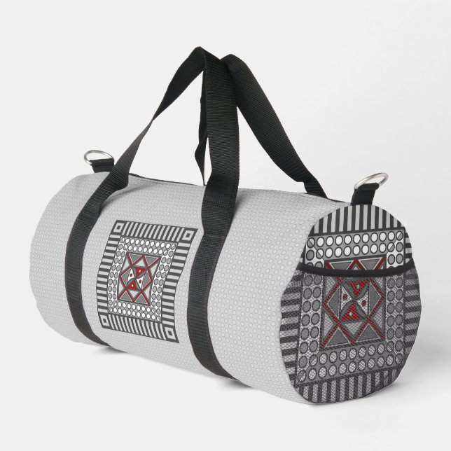Sac De Sport Géométrique Alterné (Coin droit)