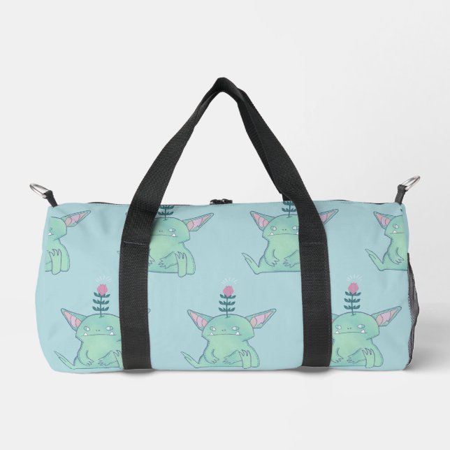 Sac De Sport Gérald le Gobelin | Créature Fantastique Mignonne  (Recto)
