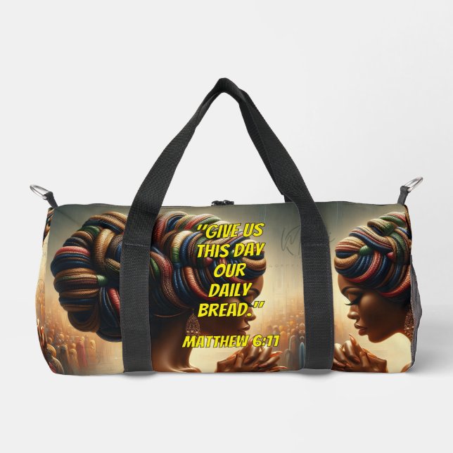 Sac De Sport Give Us This Day Our Daily Bread." (Matthew 6:11) (Recto)