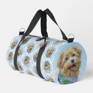 Sac De Sport Glen of Imaal Terrier Peinture Original Chien Art