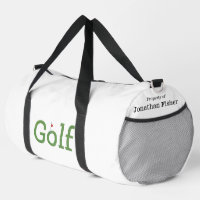 Golf personnalisé avec bâton