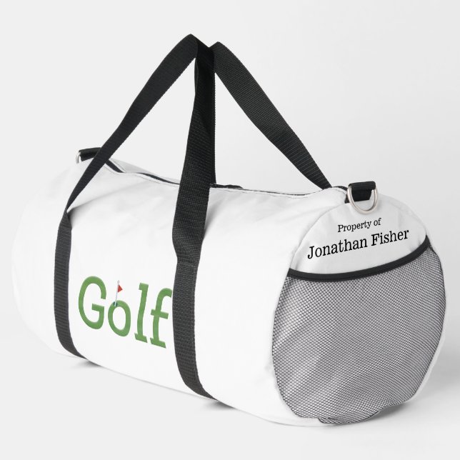 Sac De Sport Golf personnalisé avec bâton (Coin droit)