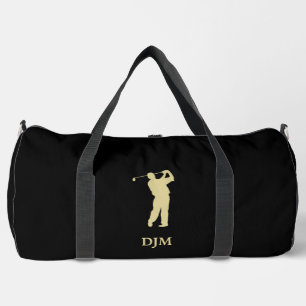 Sac De Sport Golfeur Silhouette Monogram Gold