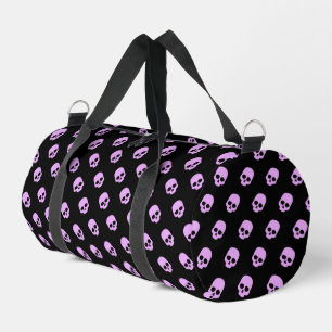 Sac De Sport Gote Goth Crânes roses