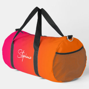 Sac De Sport Gradient rose et orange