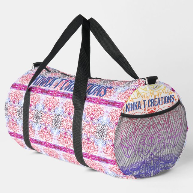 Sac De Sport Graffiti Flower (Coin droit)
