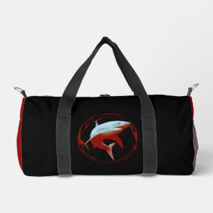 Sac De Sport Grande conception graphique de requins blancs