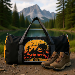 Sac De Sport Grande Randonnée Extérieure au Coucher du Soleil