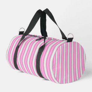 Sac De Sport Grilles roses néon modernes avec effet 3D