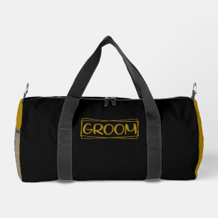 Sac De Sport GROOM Or foncé Noir