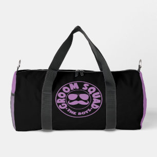 Sac De Sport GROOM SQUAD Les Garçons Lavender Noir