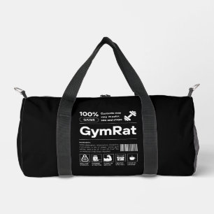 Sac De Sport GymRat Funny Exercice Entraînement Fitness Gym Cod