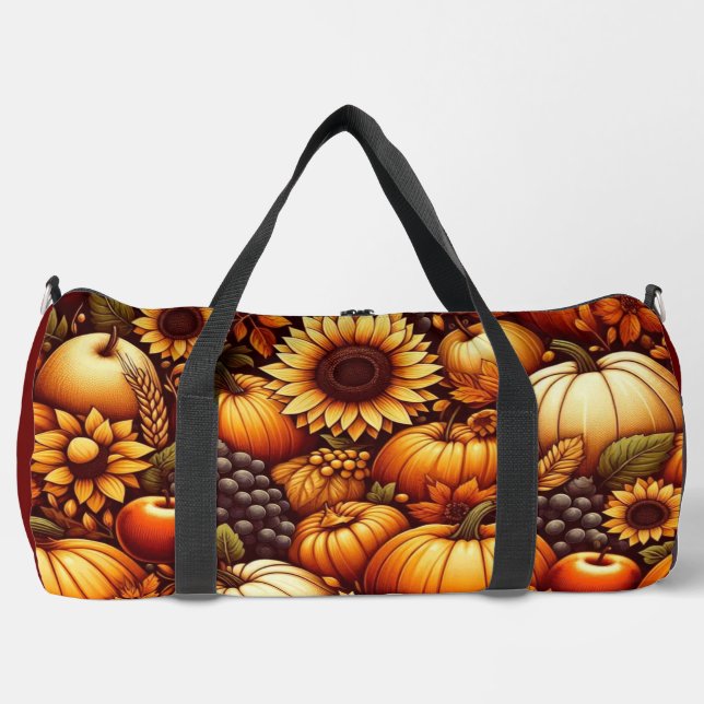 Sac De Sport Halloween/Automne/Automne/citrouille (Recto)