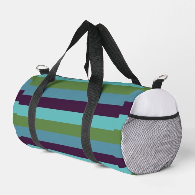 Sac De Sport Harmonie côtière rayée (Coin droit)