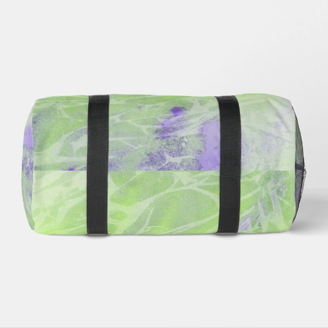Sac De Sport Harmonie Douce Verte et Lavande (Fond)