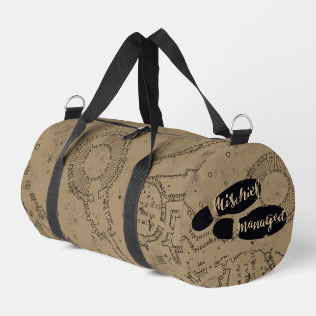 Sac De Sport Harry Potter | CARTE ILLÉGALE™ Empreintes de pas (Coin gauche)