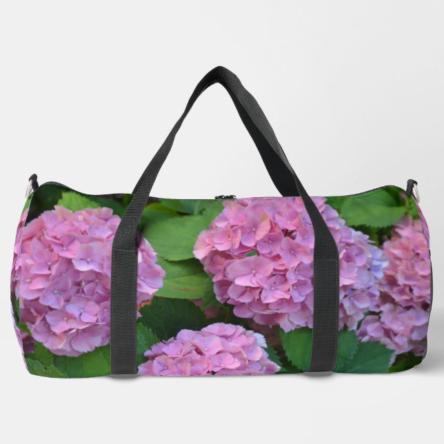 Sac De Sport Hortensia rose hydrangea Fleurs (Recto)