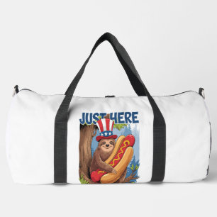 Sac De Sport Hot Dog de Paresseux BBQ 4 juillet