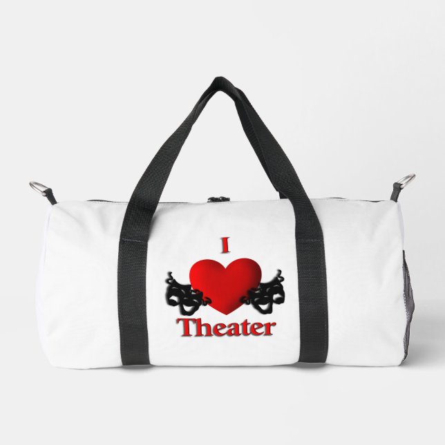 Sac De Sport I Heart Theatre (Recto)
