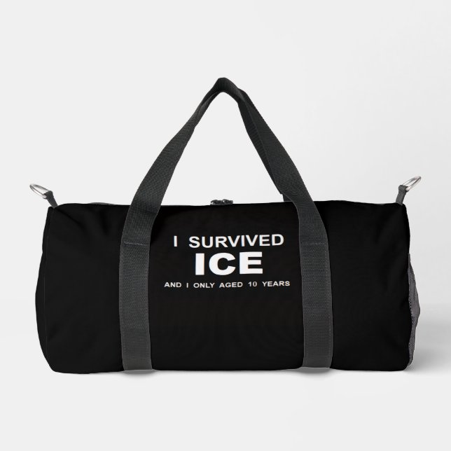 Sac De Sport I Survived ICE  (Recto)